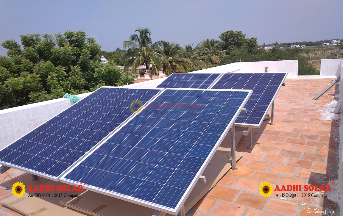 Aadhi Solar Power Plant On Grid